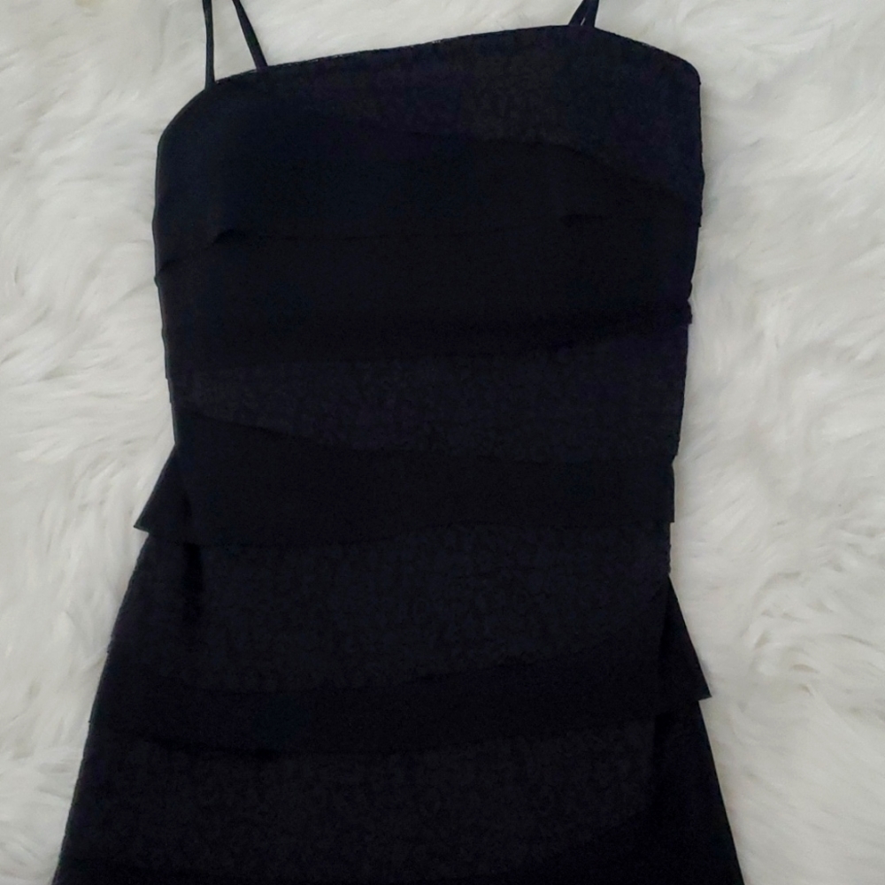 Black nice black detail dress